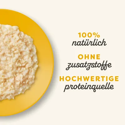 100% natural, fără aditivi, sursă de proteine de înaltă calitate.