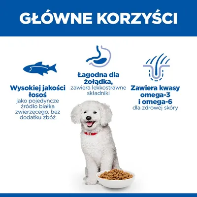 Hill's Science Plan Hypoallergenic Adult Small & Mini, łosoś