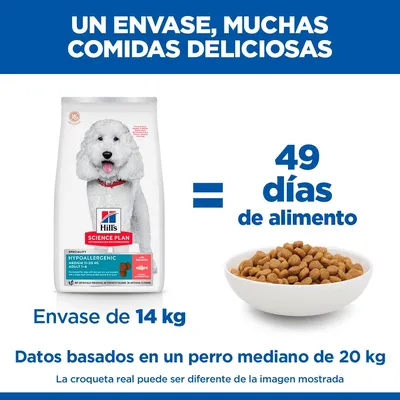 Hill's Science Plan Hypoallergenic Adult Medium con salmón