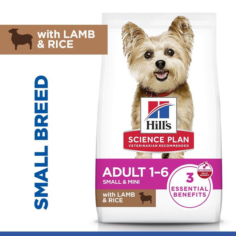 Hill's Science Plan Adult 1-6 Small Mini with Lamb Rice zooplus