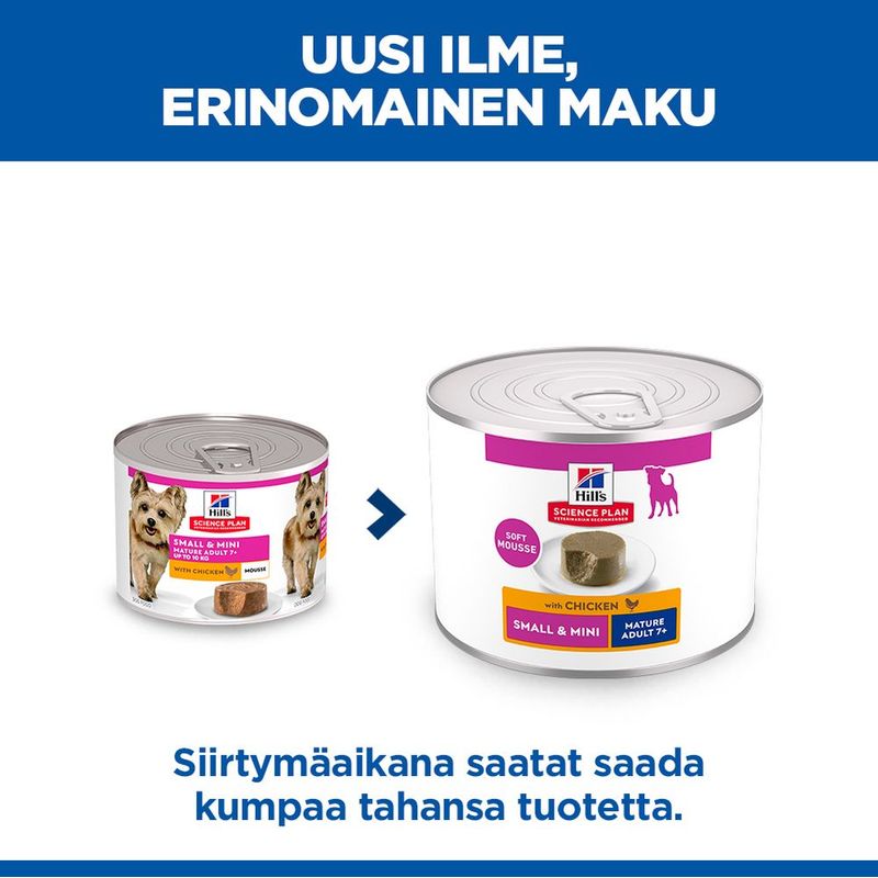 Hill's Science Plan Mature Small & Mini Mousse