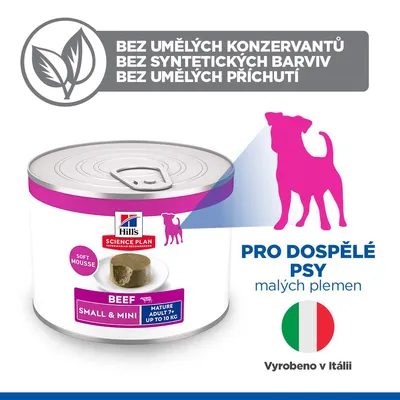 Hill's Science Plan Mature Small & Mini Mousse