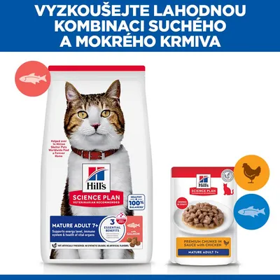 Hill's Science Plan Mature Adult 7+ losos