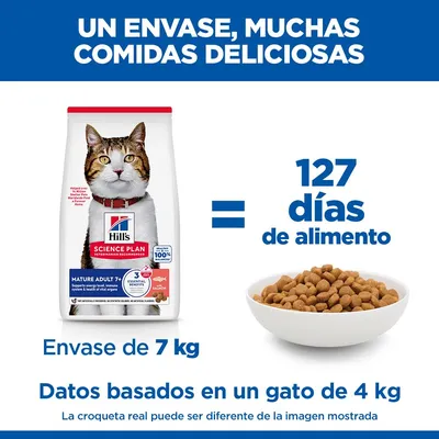 Hill's Science Plan Mature Adult 7+ salmón