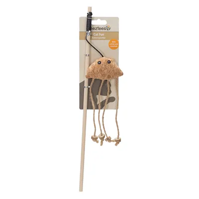Beeztees Catnip Cat Fishing Rod Octopus Tako