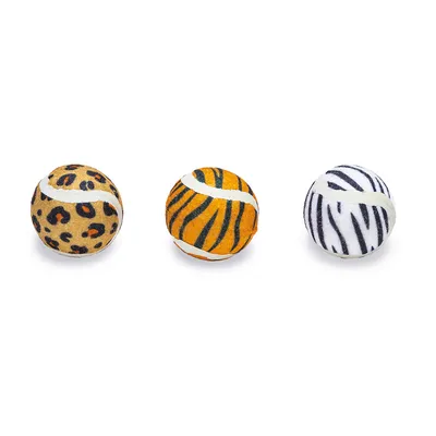 Set de pelotas beeztees jungle para gatos