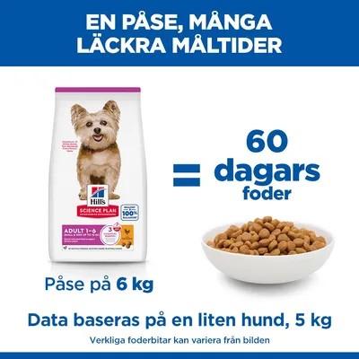 Hill's Science Plan Adult 1-6 Small & Mini Chicken