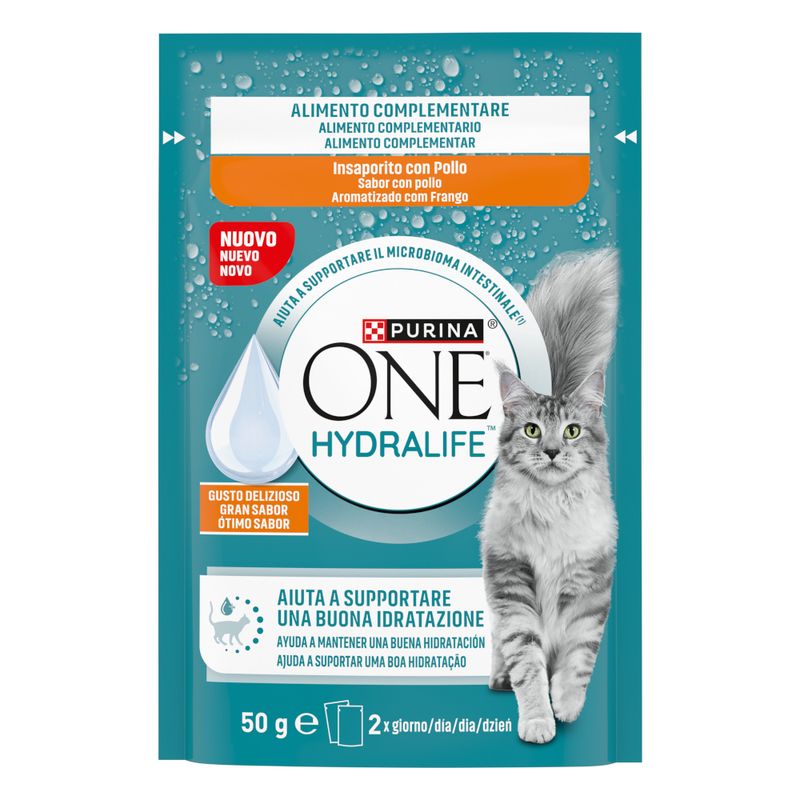 PURINA ONE Hydralife Alimento complementare liquido 12 x 50 g