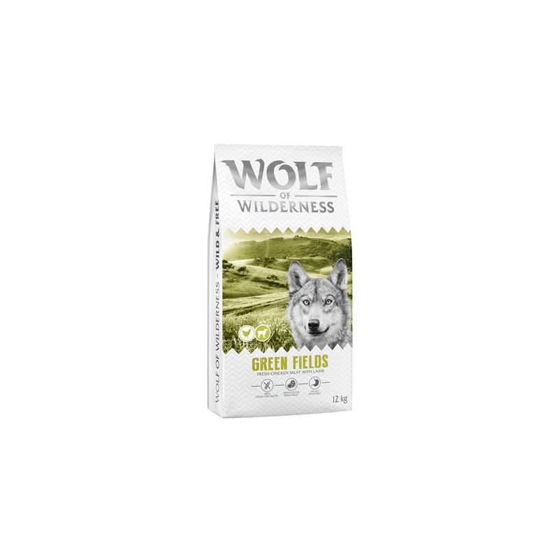 Wolf of Wilderness Adult "Green Fields" - Agnello