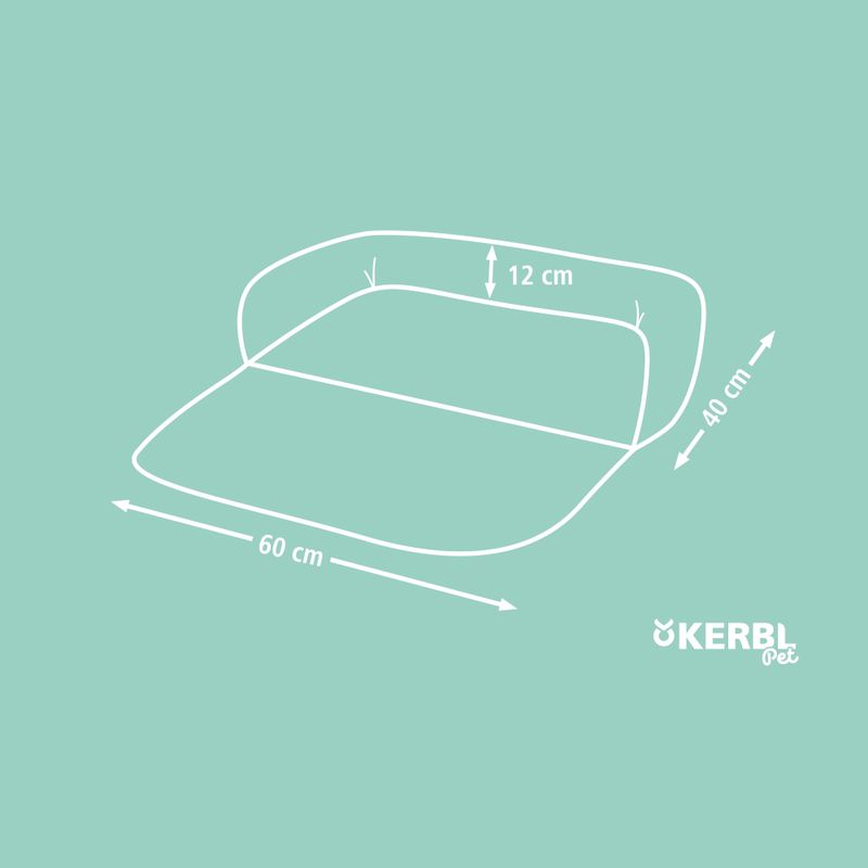 Kerbl Pet Couchkissen Emalia, grau