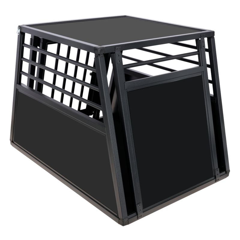 Kerbl Pet Transportbox Vacation aus Alu, graphite