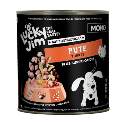 Lot économique Lucky Jim Mono 24 x 800 g Lot économique Lucky Jim Mono 24 x 800 g