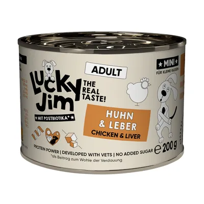 Lucky Jim MINI Adult 6 x 200 г консервирана  храна за кучета