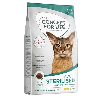 Concept for Life Sterilised Cats Kip Kattenvoer
