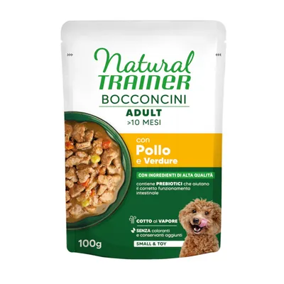 Natural Trainer Bocconcini Adulte Small & Toy bouchées en sauce