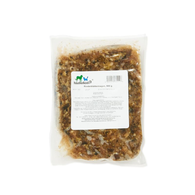 Haustierkost Rinderblättermagen