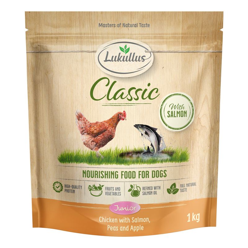 Lukullus Classic Junior Huhn & Lachs
