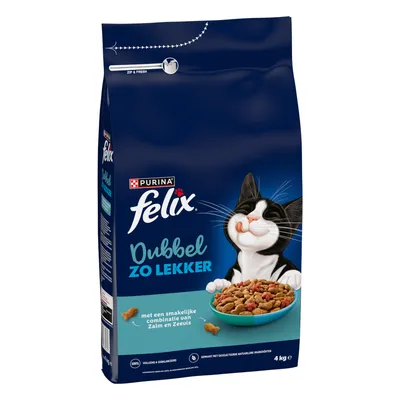 Felix Duplamente delicioso salmão e peixe do mar