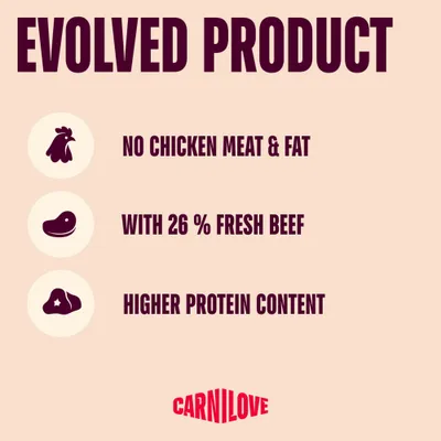 Carnilove Active Beef & Venison for Sterilised Cats