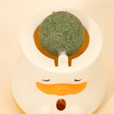 Caña de mesa Tiaki Pato con catnip juguete para gatos - 1 unidad Caña de mesa Tiaki Pato con catnip juguete para gatos - 1 unidad