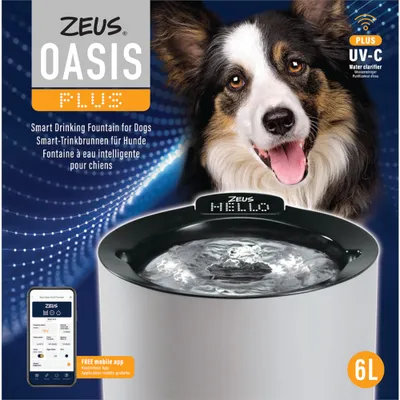 Zeus Oasis Plus Smarter Drinking Fountain Zeus Oasis Plus Smarter Drinking Fountain
