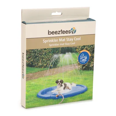 Beeztees sprinklermatta Stay Cool, blå