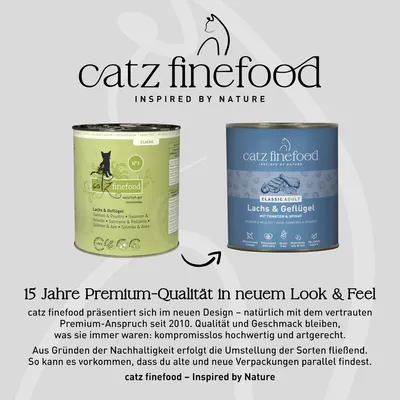 catz finefood w puszkach, 6 x 800 g