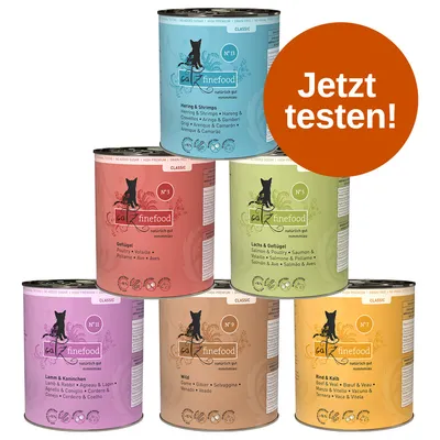 catz finefood Probierpaket 6 x 800 g