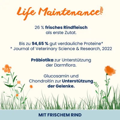 Almo Nature Life Maintenance Adult Rind & Reis Large Almo Nature Life Maintenance Adult Rind & Reis Large