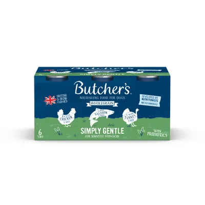 Butcher's Wholegrain Simply Gentle 6 x 390g - Mixed Pack Butcher's Wholegrain Simply Gentle 6 x 390g - Mixed Pack