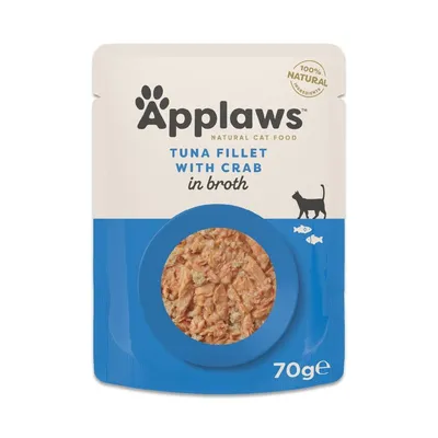 Applaws Maaltijdzakjes in Bouillon Voordeelpakket 12 x 70 g Kattenvoer