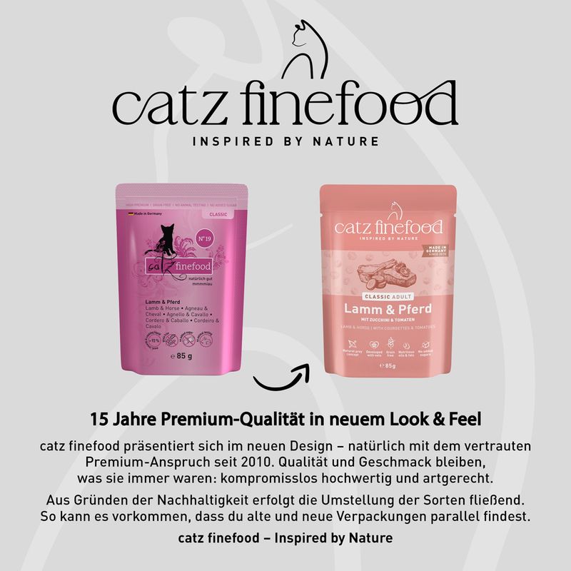 catz finefood паучи 8 x 85 г