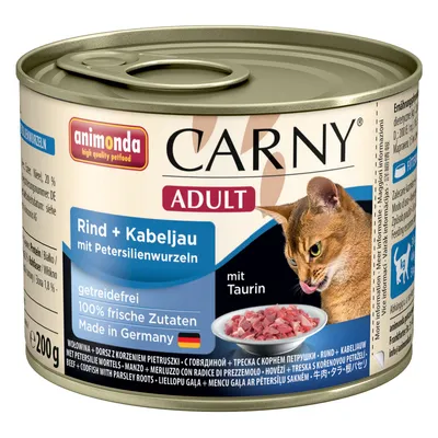 Økonomipakke: 24 x 200 g animonda Carny Adult