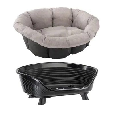 Överdrag Sofà Tweed beige för Ferplast korg Siesta Deluxe (korg ingår ej)