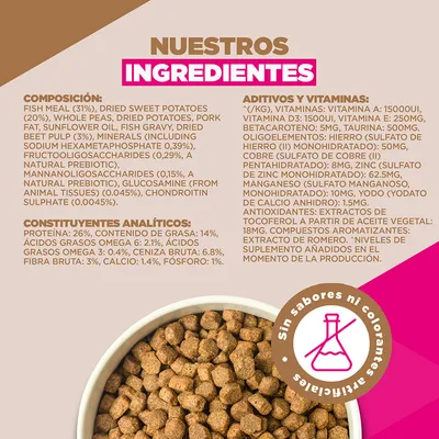 Eukanuba Grain Free Senior Small & Medium pescado de mar