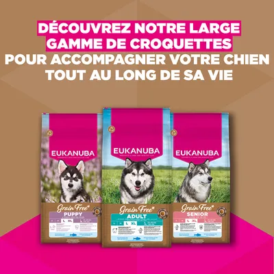 Eukanuba Grain Free Senior Large & Giant Poisson de mer