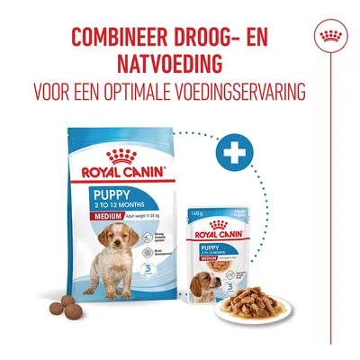 Royal Canin Medium Puppy Hondenvoer in Saus