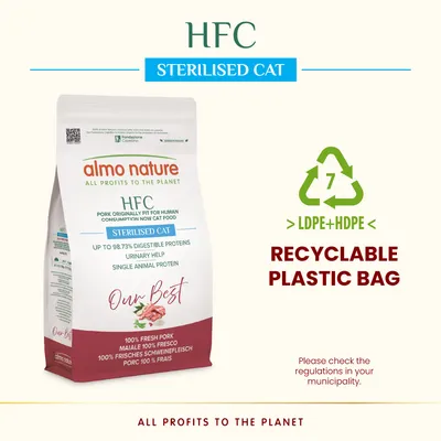 Almo Nature HFC Adult Sterilized sertés