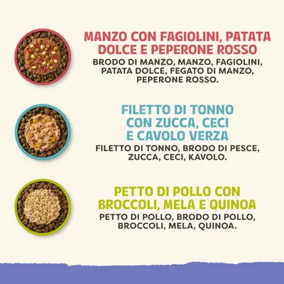 Applaws Taste Toppers Pacco misto 6 x 85 g per cani