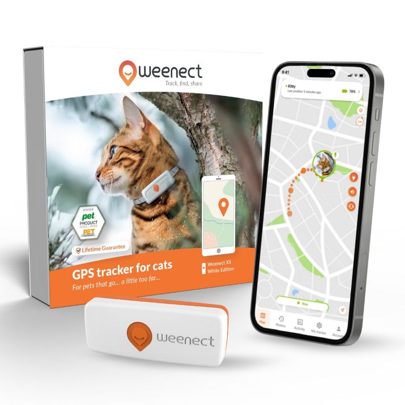 Weenect Pet GPS Cat Tracker XS