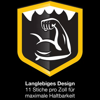 Langlebiges Design 11 Stiche pro Zoll für maximale Haltbarkeit (texte en allemand)