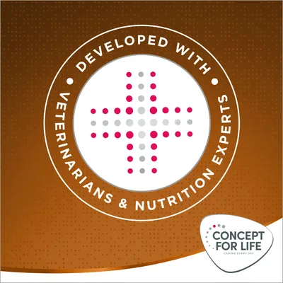 Concept for Life. Entwickelt mit Tierärzten und Ernährungsexperten.