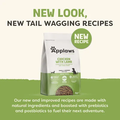 Applaws Adult Small & Medium Breed - Chicken with Lamb - 4kg
