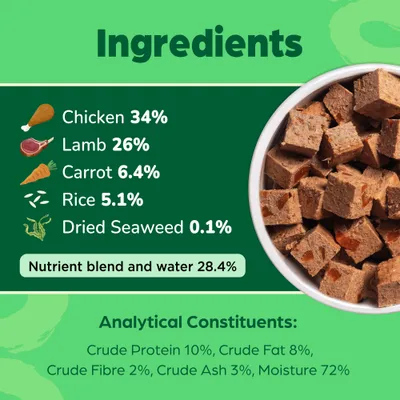Naturediet Feel Good Adult - Chicken & Lamb - 18 x 390g Naturediet Feel Good Adult - Chicken & Lamb - 18 x 390g
