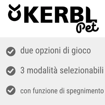 KERBL Pet: due opzioni di gioco, 3 modalità selezionabili, con funzione di spegnimento