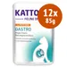 Kattovit Gastro Buste 12 x 85 g Alimento umido per gatti