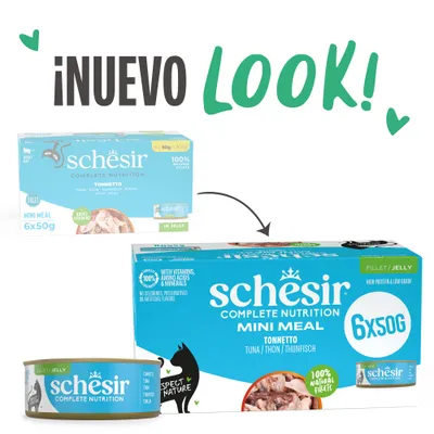 Schesir Complete Nutrition Filete en caldo 6 x 50 g en latas