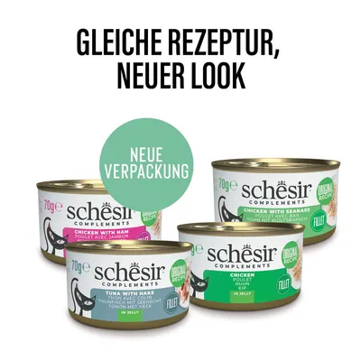 Schesir Complements Filet in Gelee 6 x 70 g