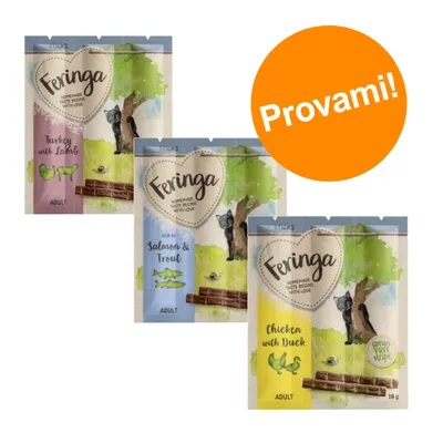 Set prova! Feringa Bastoncini snack 12 x 6 g