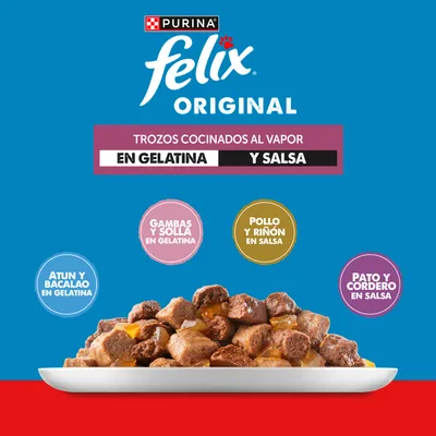 Felix Estándar 120 x 85 g - Jumbopack